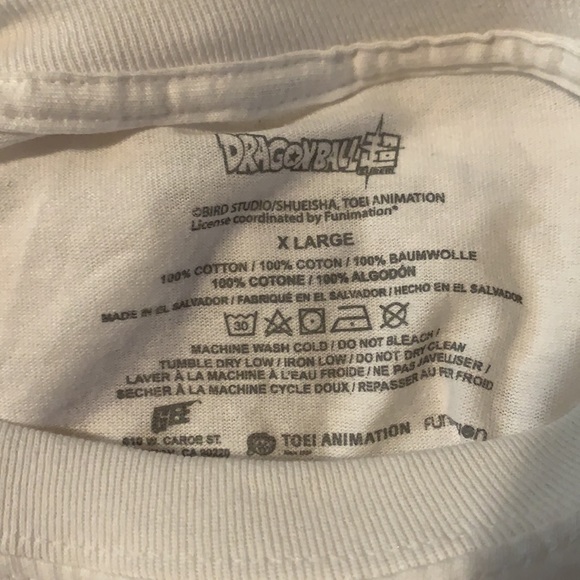 NWOT Dragon Ball Super Long Sleeve Shirts size XL - Picture 4 of 11